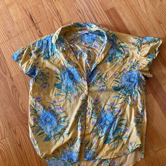Madewell Hawaiian button down shirt - Picture 2 of 3